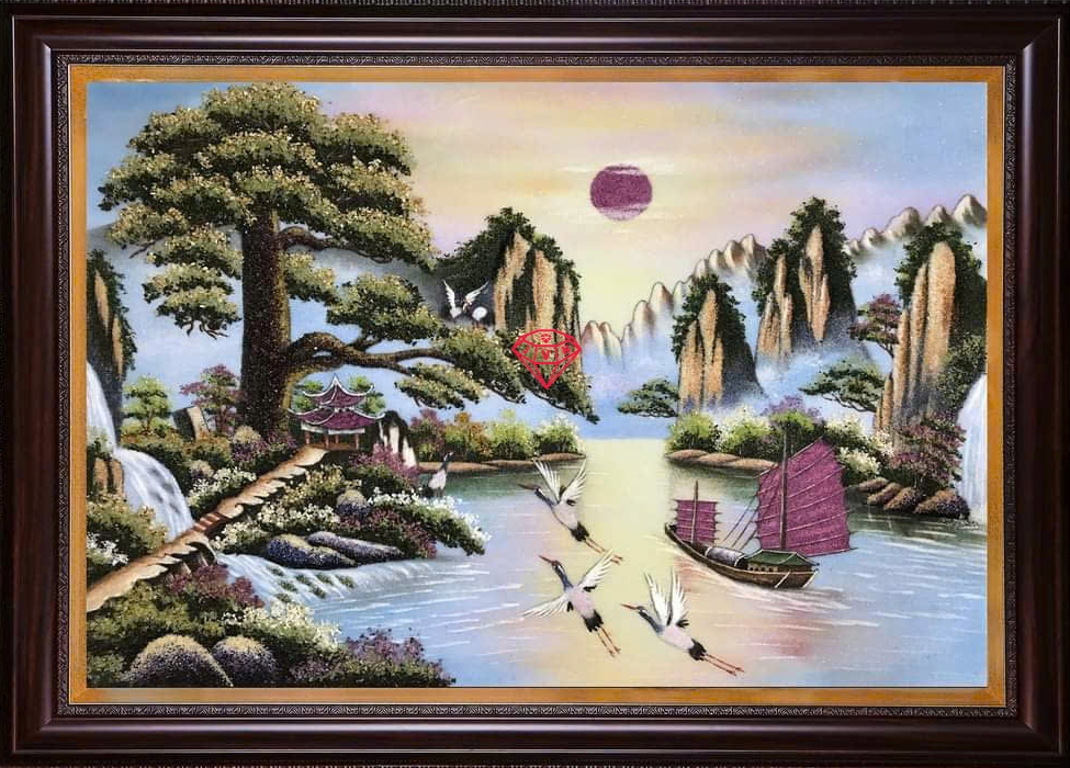 Tranh Phong Canh Da Quy 14