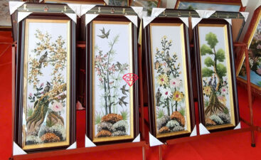 Tranh Bon Mua Da Quy 4